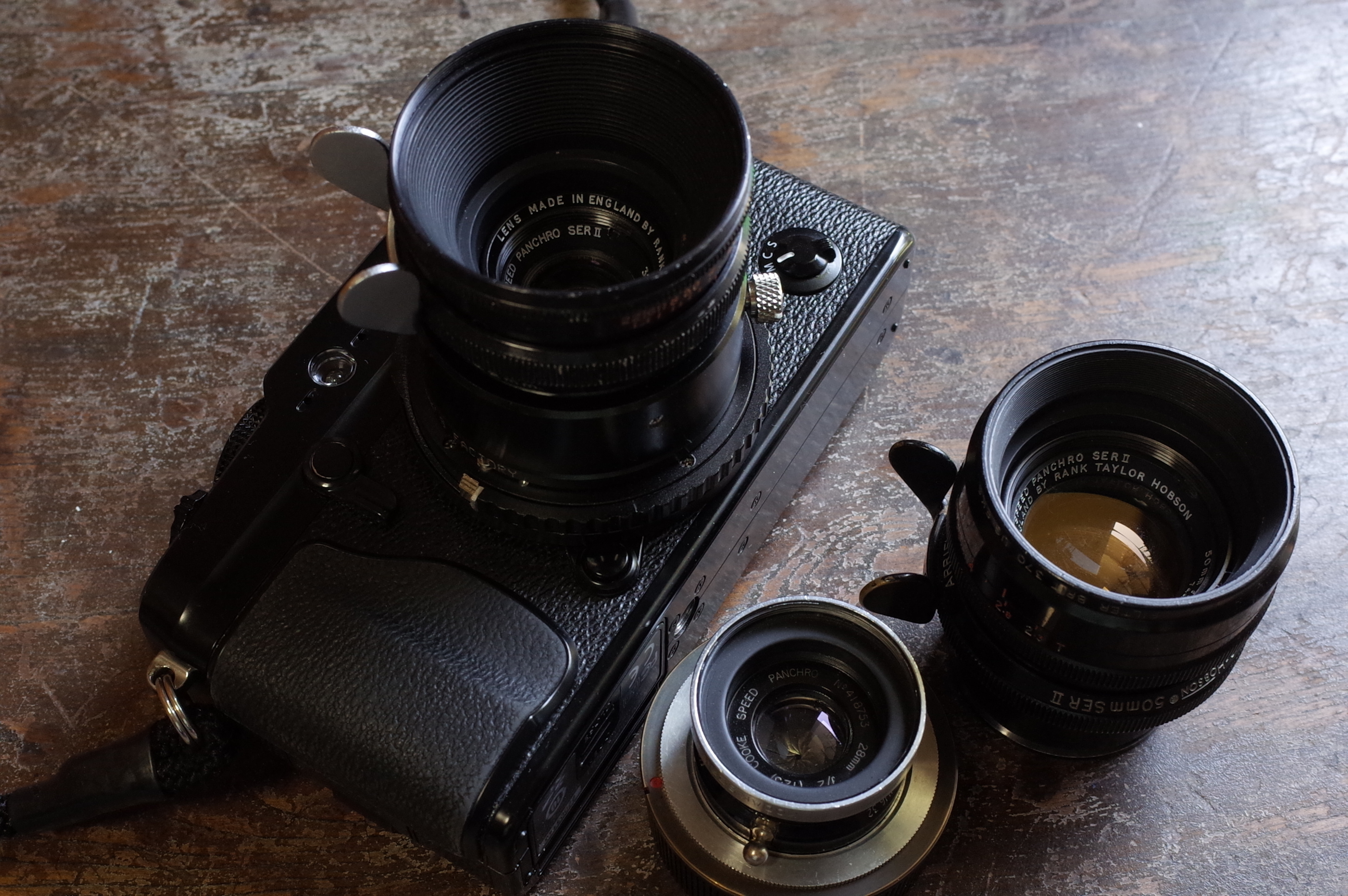 Cooke Speed Panchro 28mm/32mm/50mm: 少年☆レンズ Taylor Hobson