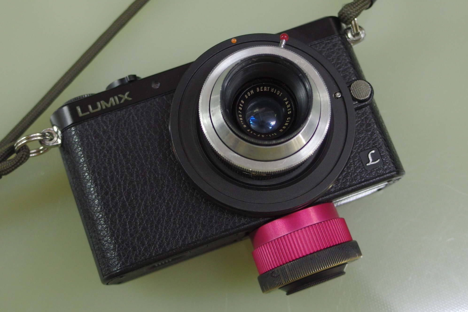 第十七號 GM1のクロップ撮り機能で使う、SOM BERTHIOT PARIS CINOR 1